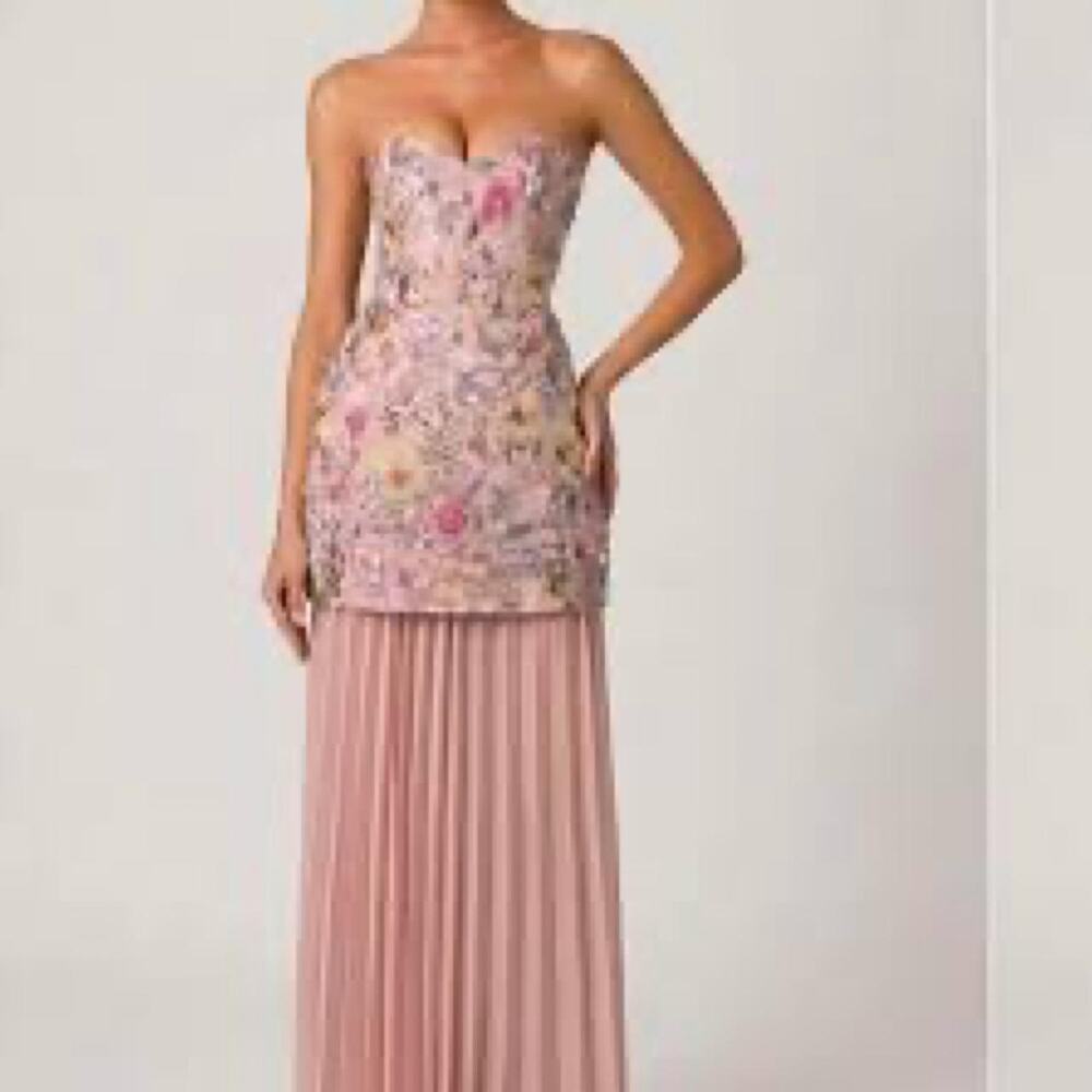 Oh polly pink floral dress